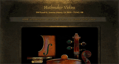 Desktop Screenshot of huthmakerviolins.com
