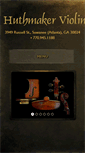 Mobile Screenshot of huthmakerviolins.com